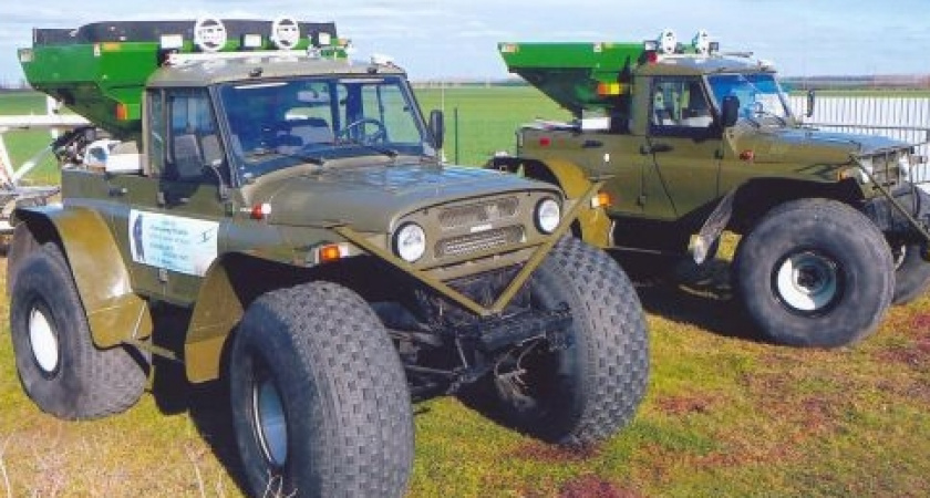 Липецкая компания «Авион» запустила в производство новую машину для внесения минеральных удобрений